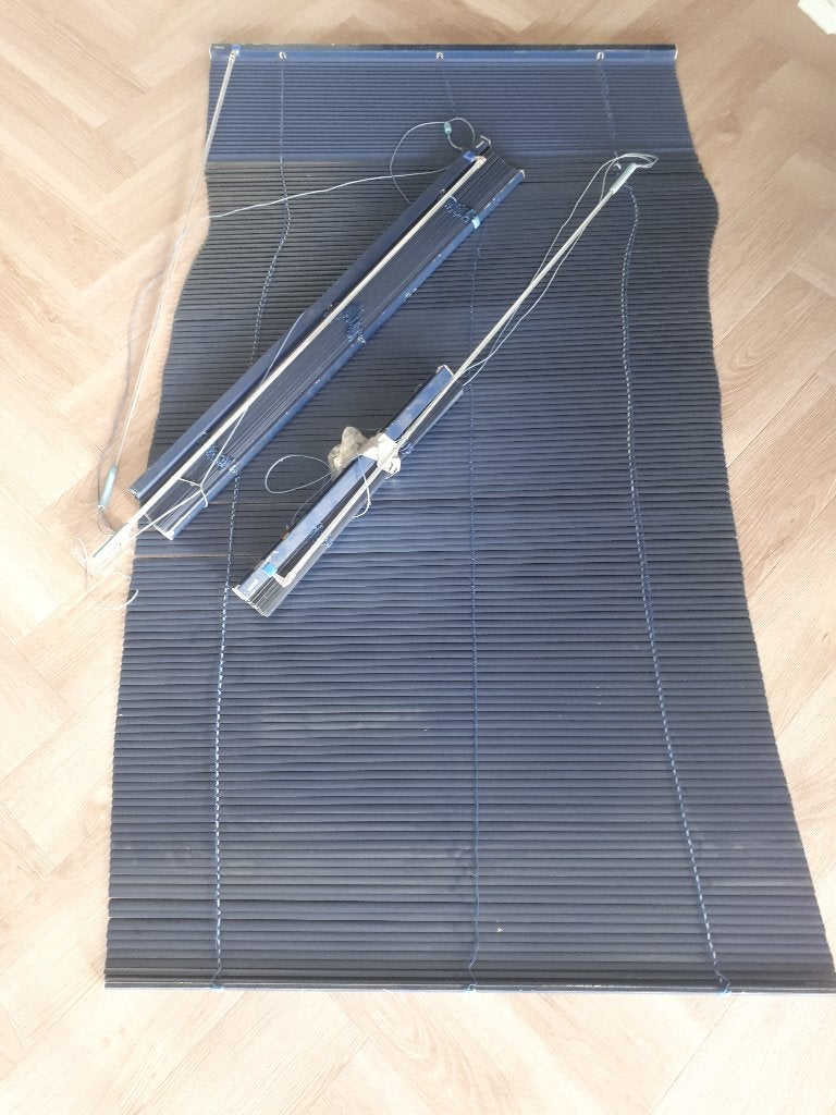 Verosol jaloezieën donkerblauw, Gebruikt, Overige merken, Blauw, Metaal