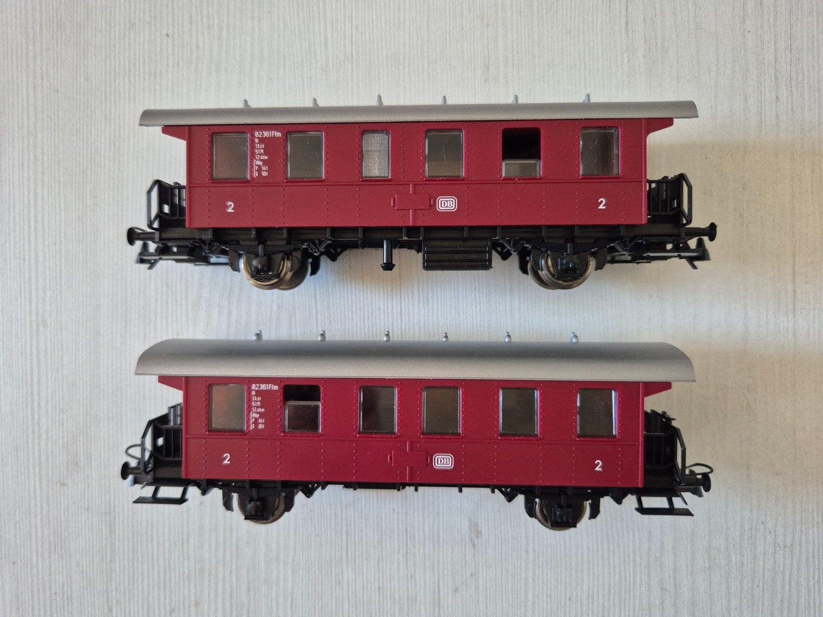 2 Roco H0 DB rijtuigen 52225 (nieuw), Hobby en Vrije tijd, Modeltreinen | H0, Gelijkstroom, Ophalen of Verzenden, Roco, Nieuw