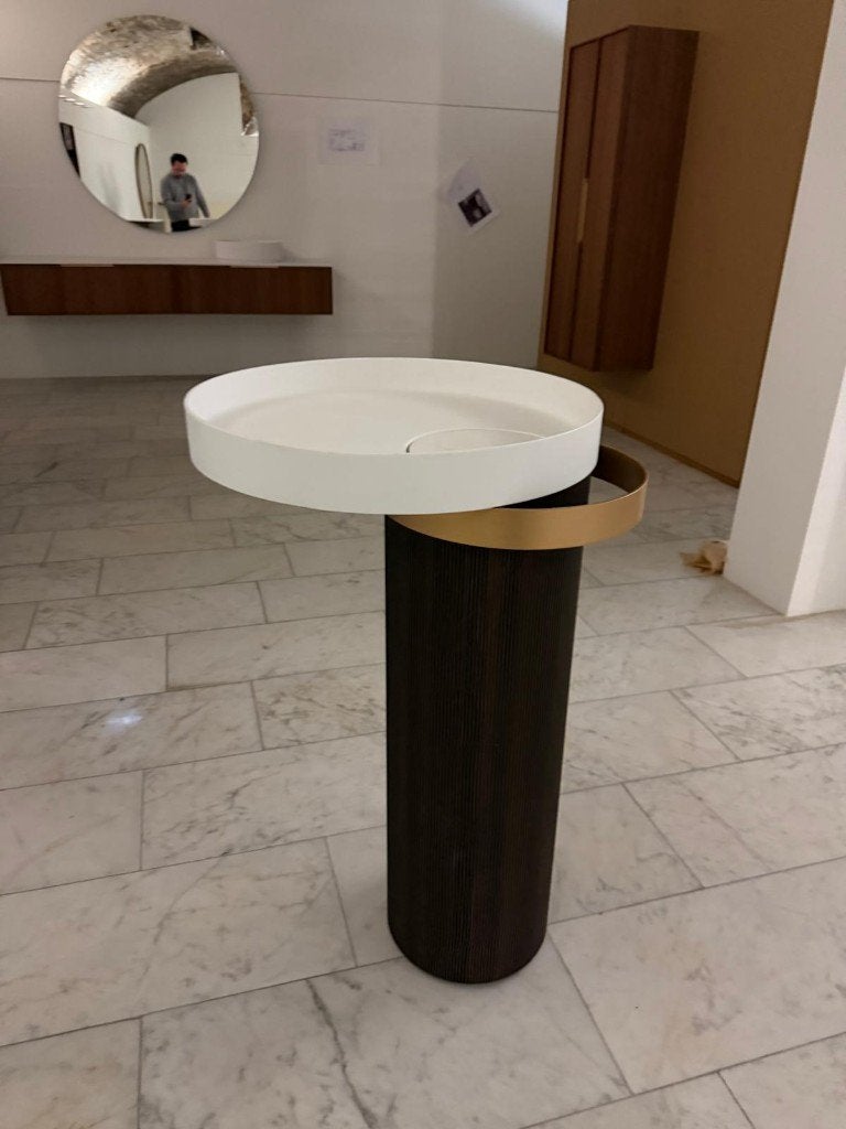 Vrijstaande wasbak, Ophalen, Nieuw, 50 tot 100 cm, Minder dan 100 cm