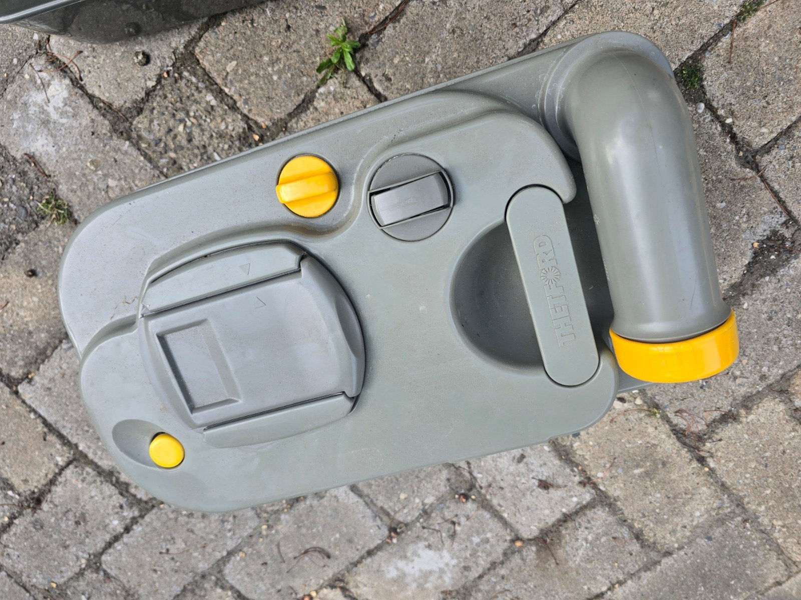 Thetford C-200 Cassettetoilet met wielen, Ophalen of Verzenden, Gebruikt