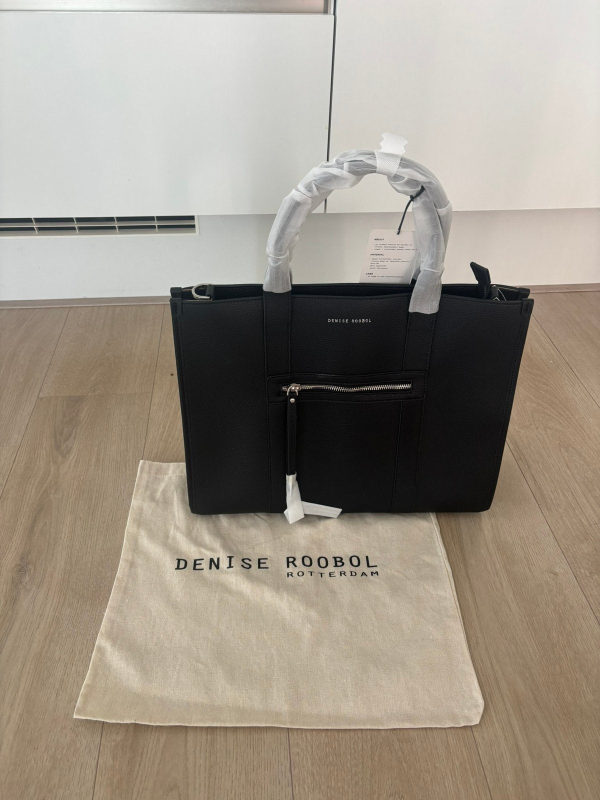 Denise Roobol Rosie Bag (laptoptas) NIEUW, Ophalen of Verzenden, Zo goed als nieuw, Zwart, Handtas