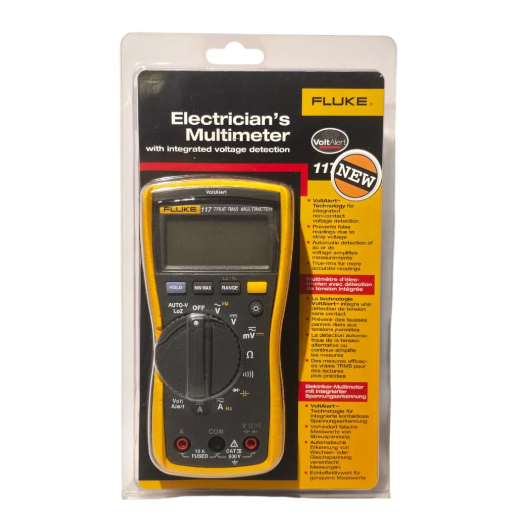 FLUKE multimeter FLUKE-117 EUR tot 600V True-rms | Nieuw