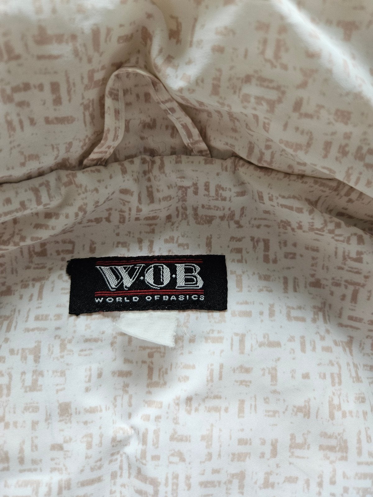 World of Basics Dames Tussenjas - Wind- & Waterdicht, Wit, Maat 46/48 (XL) of groter, Ophalen of Verzenden, Gedragen