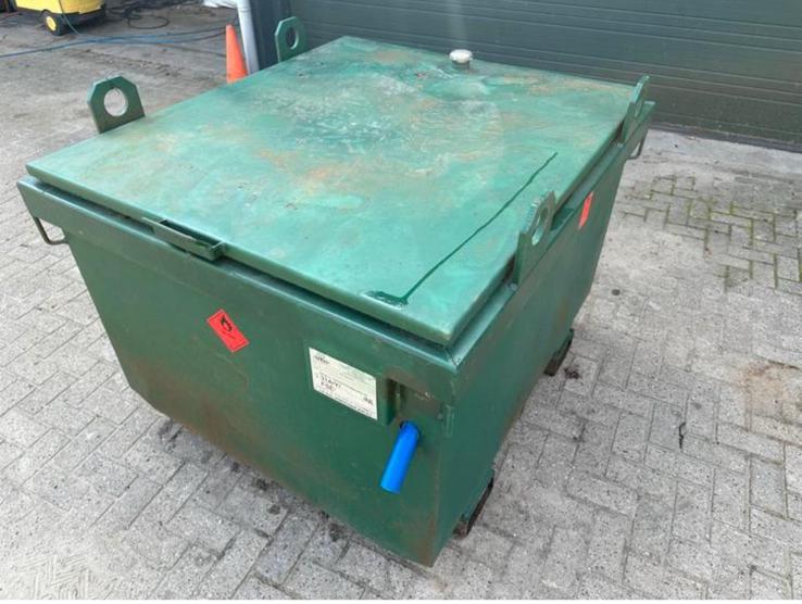 Nieuwe mobiele ibc dieseltank 600 liter, Ophalen of Verzenden
