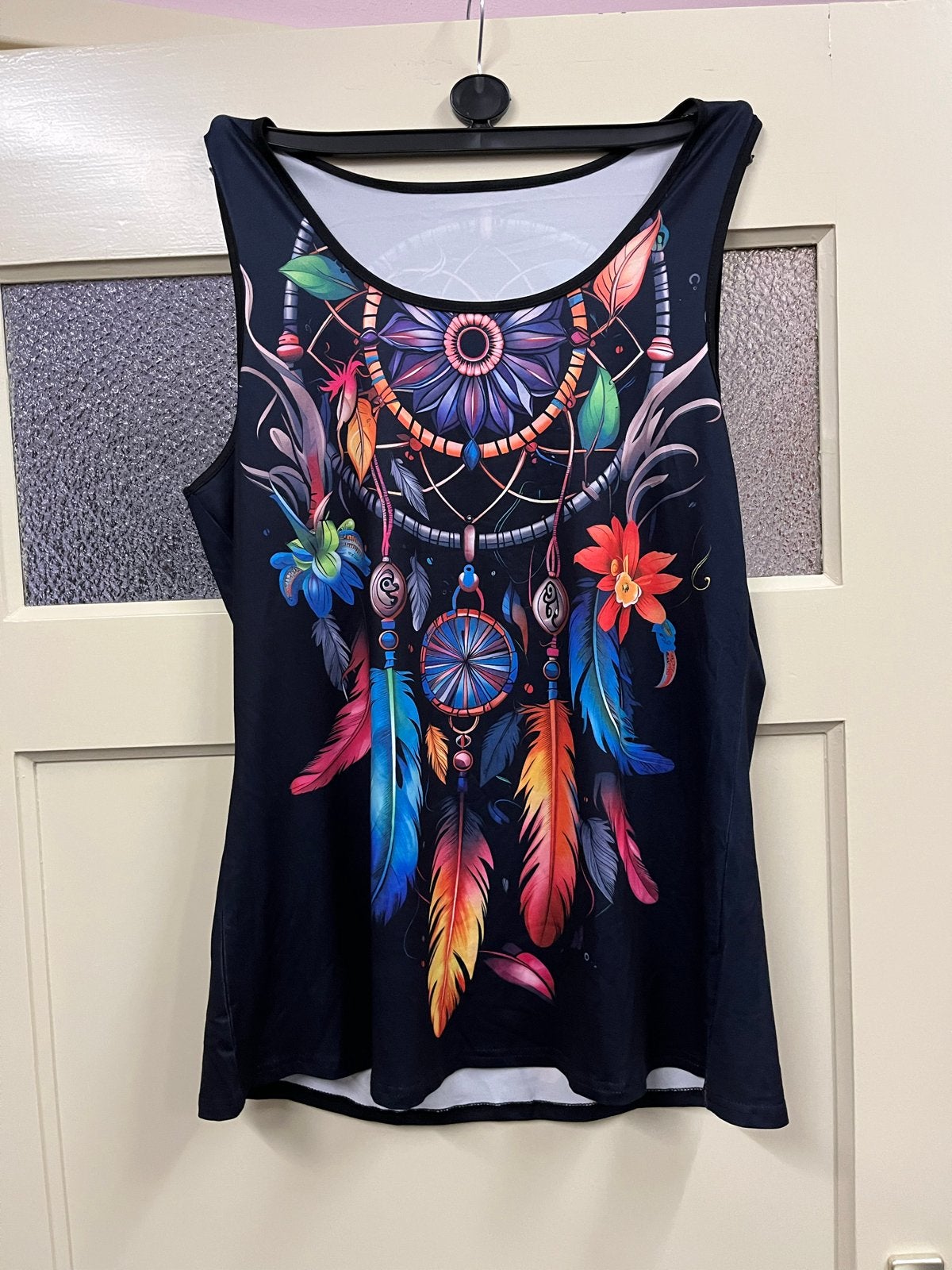Dames top met dromenvanger print - Nieuw - Maat XL, Meerkleurig, Maat 46/48 (XL) of groter, Nieuw, Ophalen of Verzenden