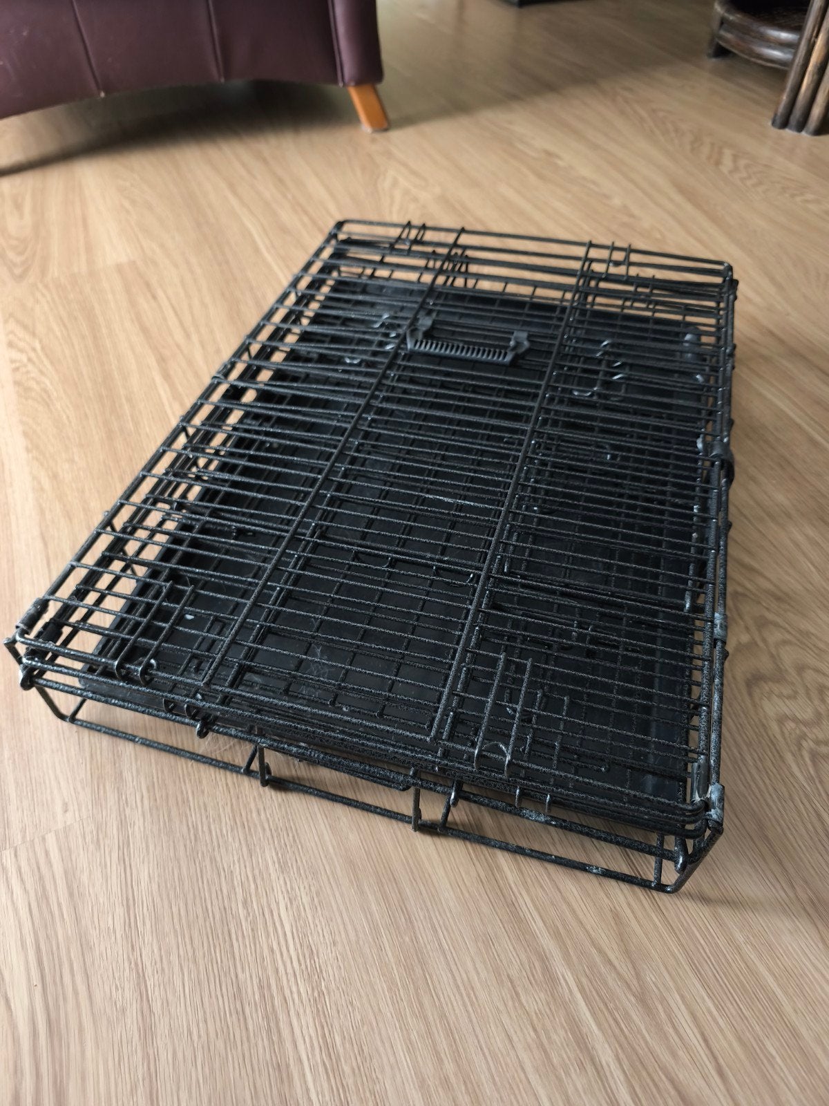 Hondenbench Zwart, Dieren en Toebehoren, Ophalen, Hondenkennel, Minder dan 65 cm, Minder dan 75 cm