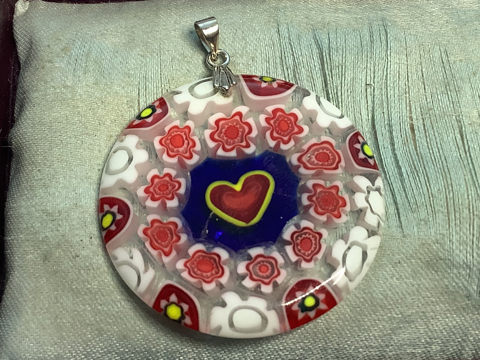 Murano glas hanger fraai bewerkt, Verzenden, Hanger