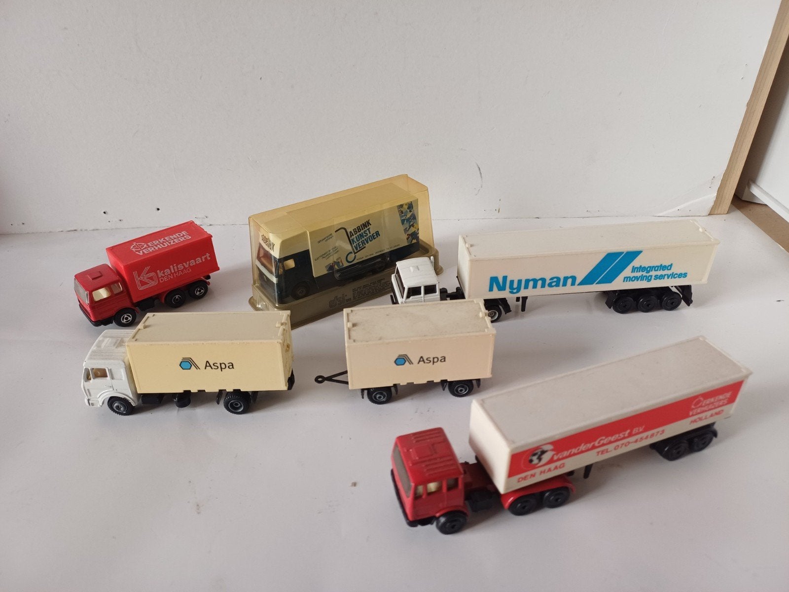 efsi daf Mercedes 1:87, Ophalen of Verzenden, Gebruikt, Auto, Efsi