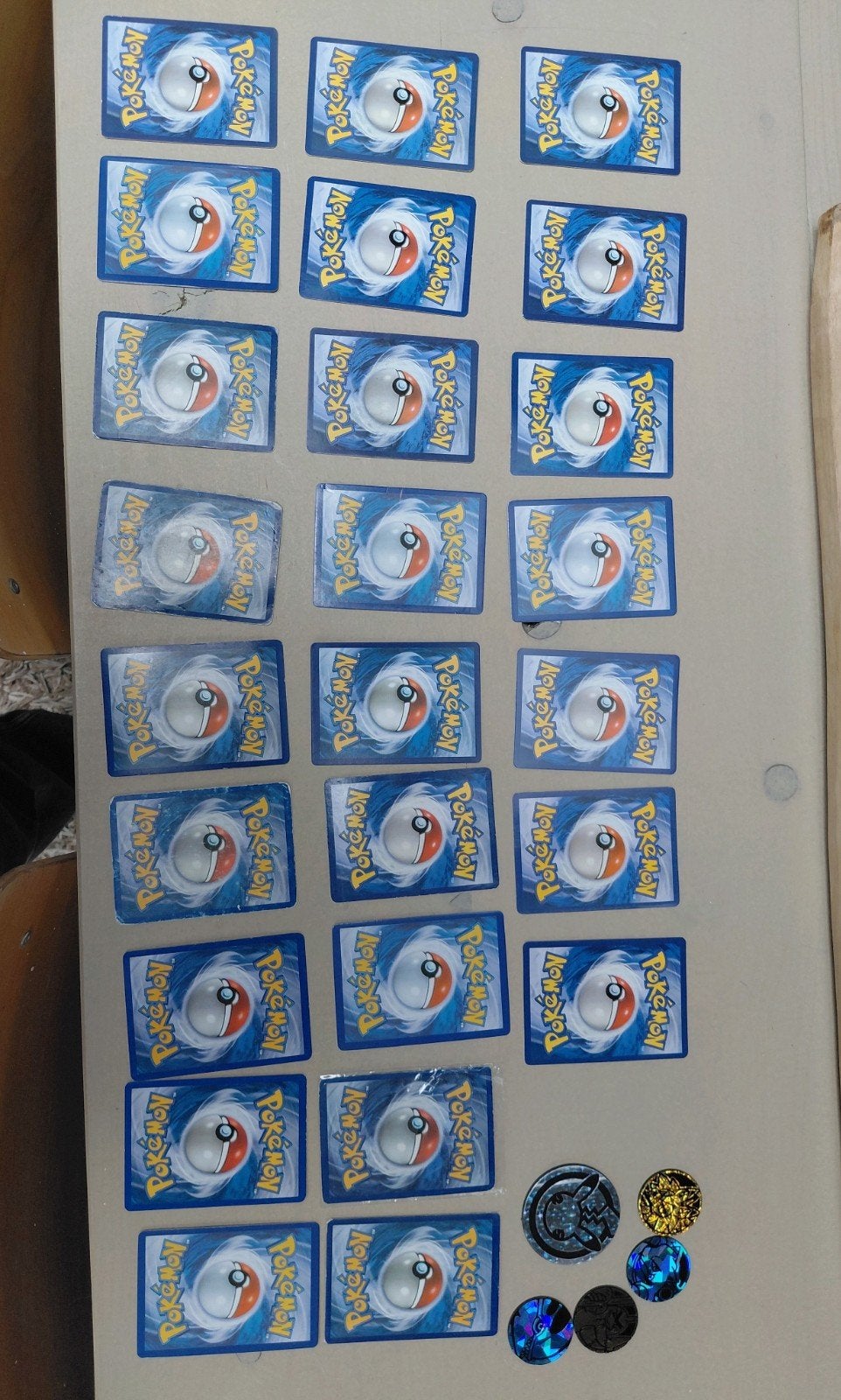 Pokemon kaarten en munten zeldzaam!, Verzamelen, Ophalen of Verzenden, Nieuw