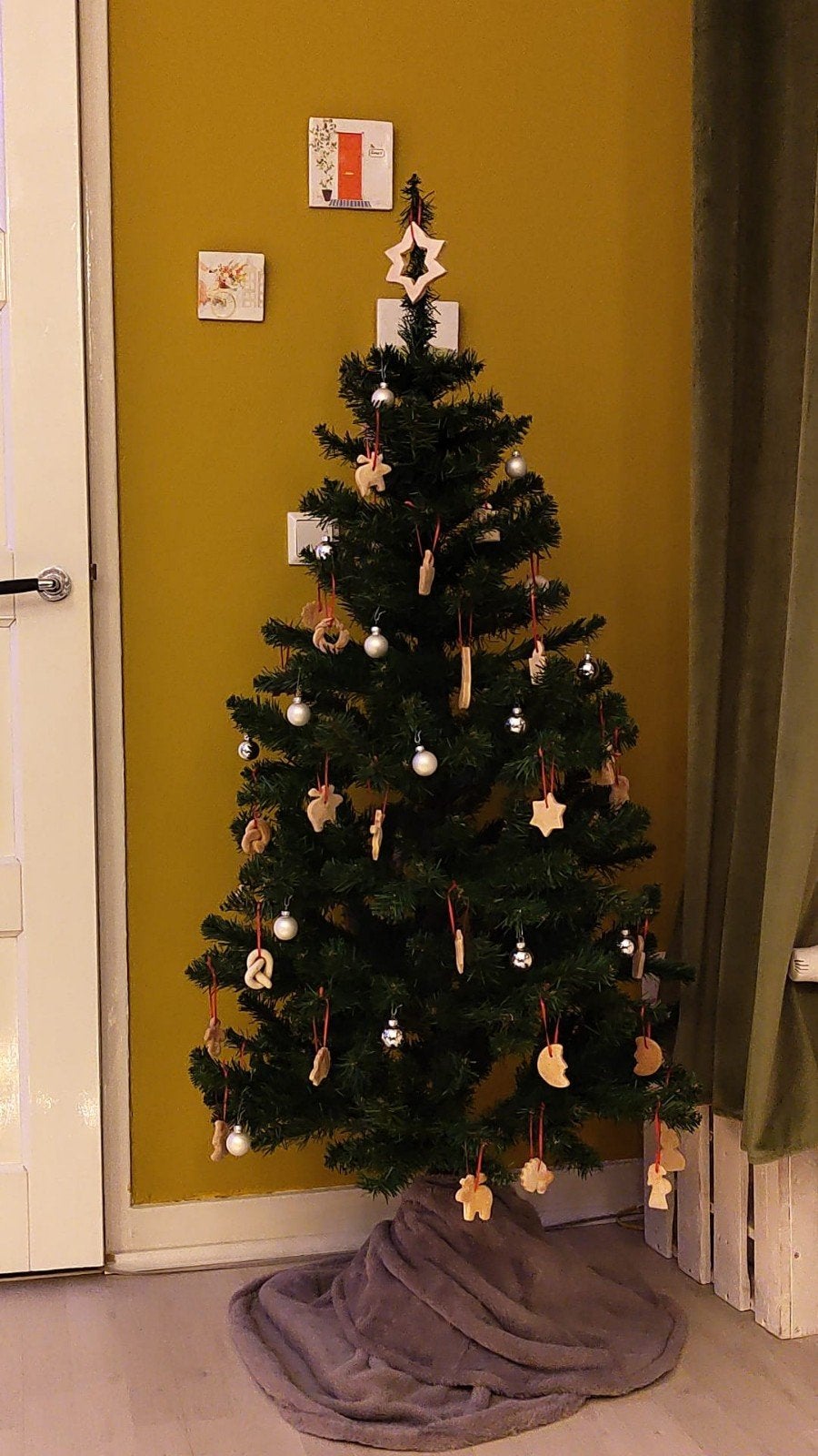 Kunstkerstboom 150 cm, Ophalen, Gebruikt