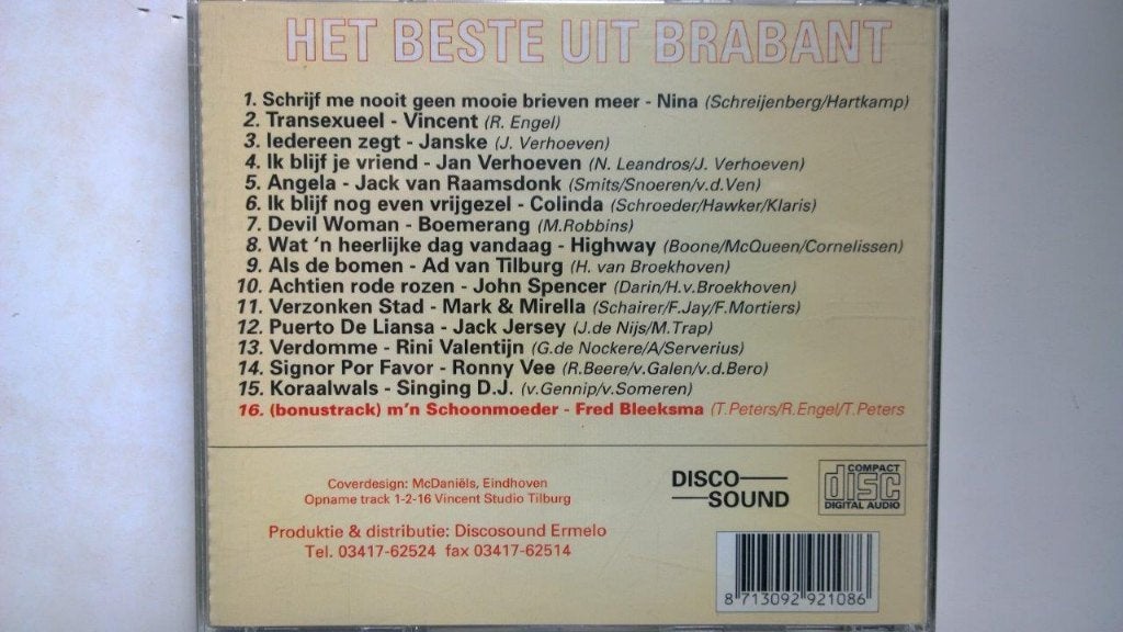 Het Beste Uit Brabant Volume 2, Ophalen of Verzenden, Zo goed als nieuw, Nederlandstalig