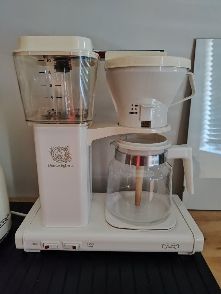 DE koffiezetapparaat, Witgoed en Apparatuur, Ophalen, Gebruikt, Koffiemachine, Gemalen koffie