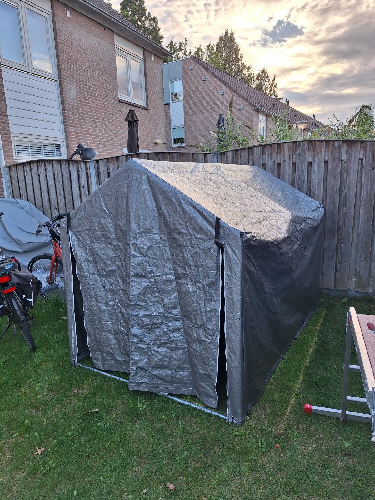 tuinopslag, Ophalen of Verzenden, Zo goed als nieuw, Kunststof, Overige typen