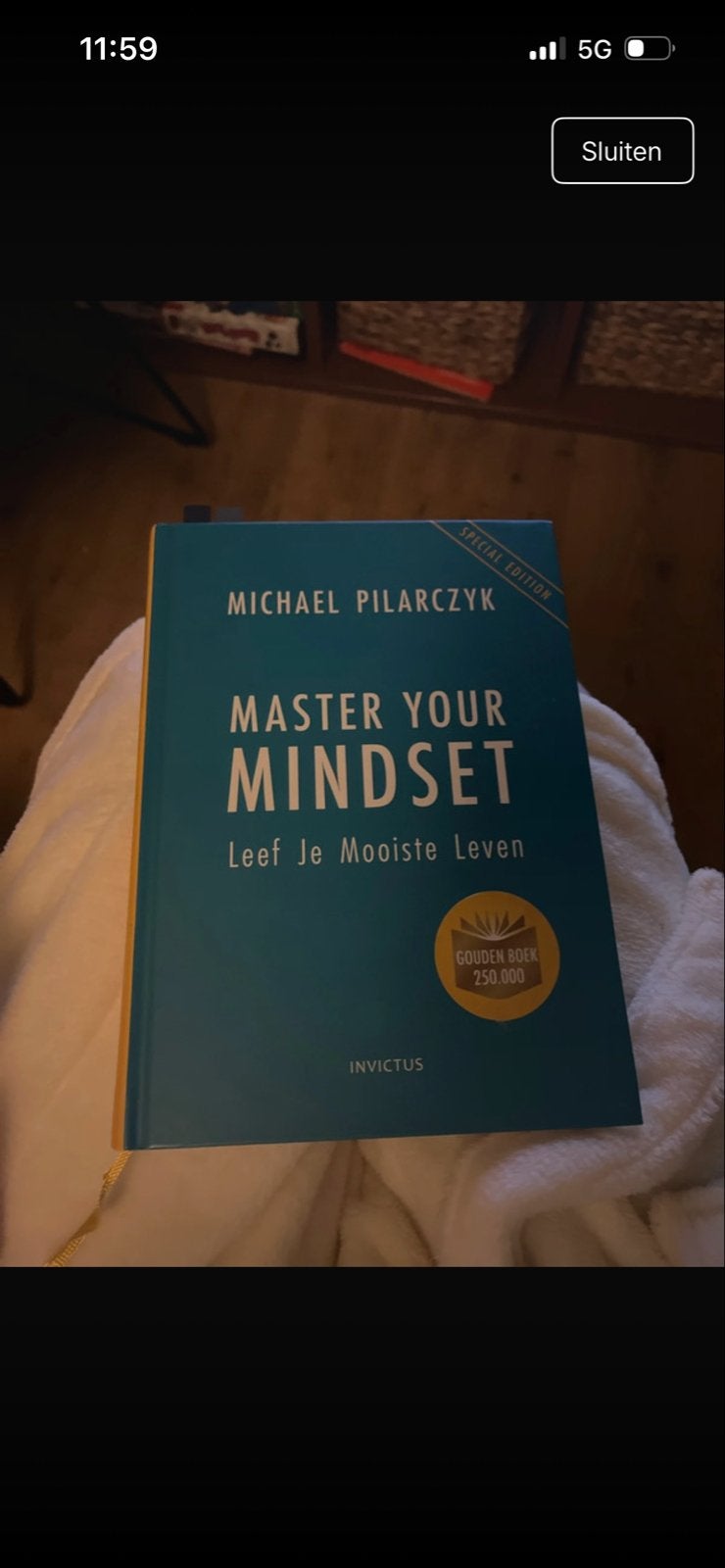 Master Your Mindset - Michael Pilarczyk (Special Edition), Boeken, Advies, Hulp en Training, Zo goed als nieuw, Ophalen of Verzenden