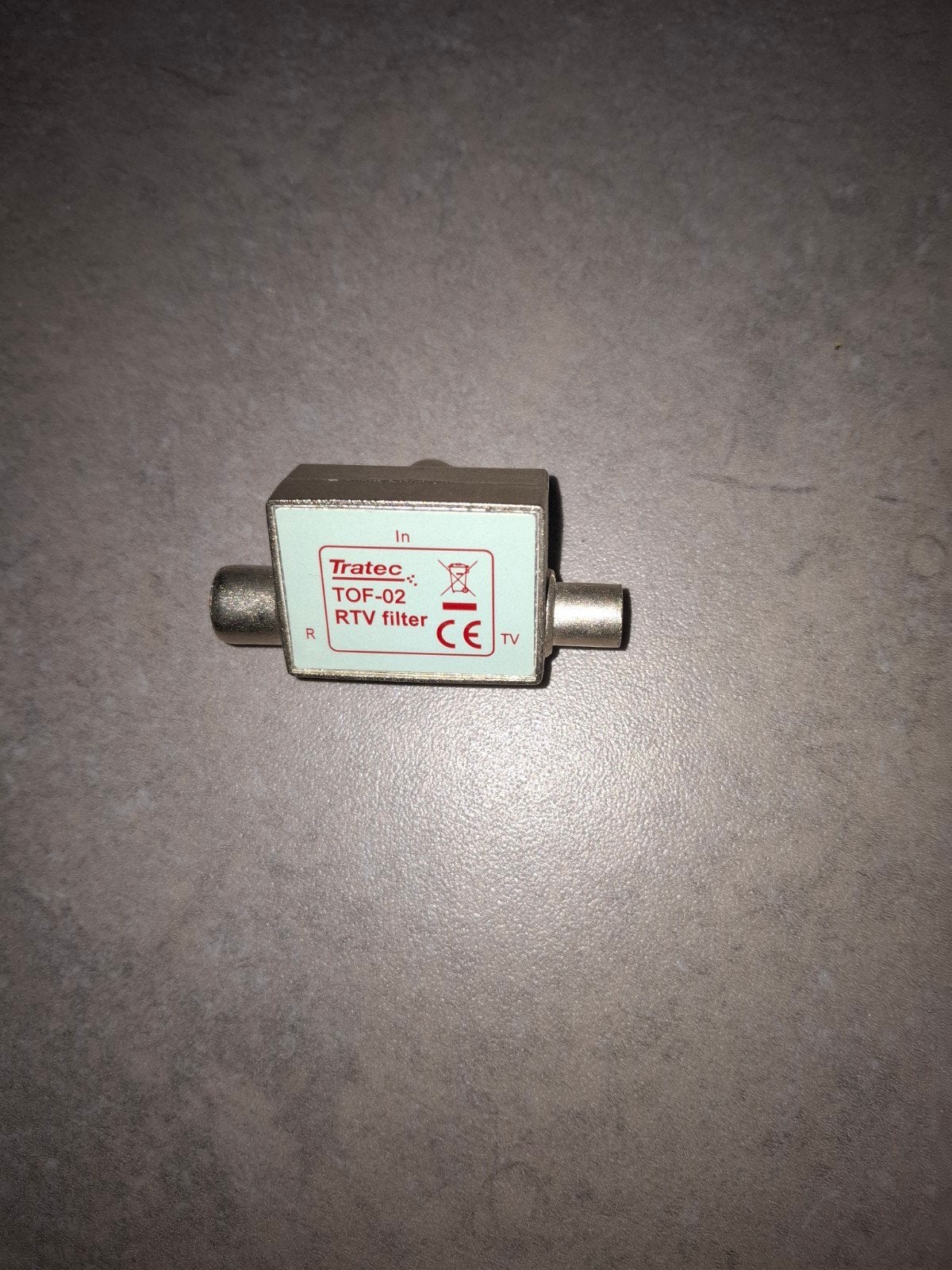 Tratec TOF-02 RTV filter, Ophalen of Verzenden, Zo goed als nieuw, Minder dan 2 meter, Overige kabels