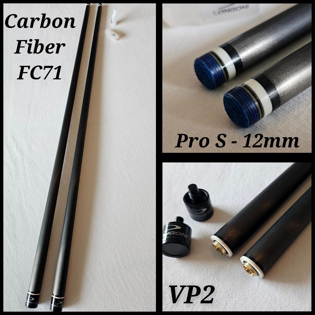 1x Carbon FC71 Navigator Pro S - 12mm top voor Longoni VP2, Ophalen of Verzenden, Nieuw, Keu of Ballen