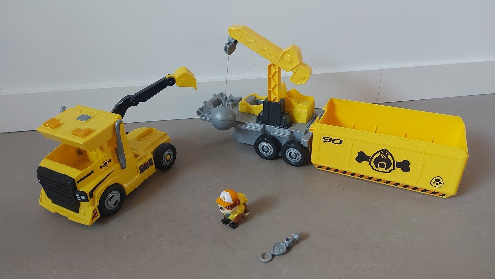 Grote Paw Patrol truck van Rubble, Ophalen, Gebruikt