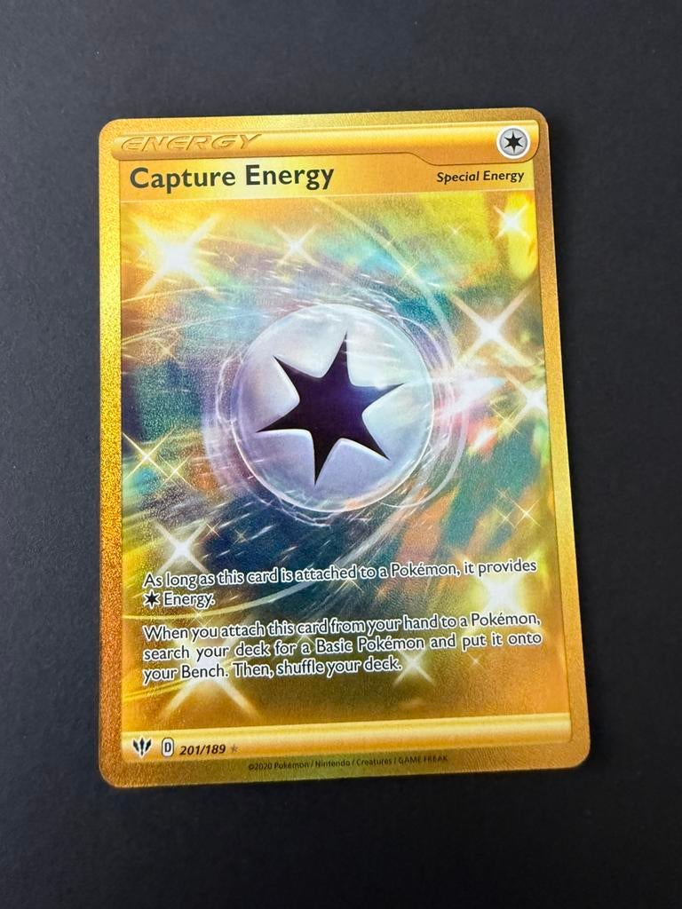 Darkness Ablaze 201/189 Capture Energy, Ophalen of Verzenden, Nieuw, Losse kaart