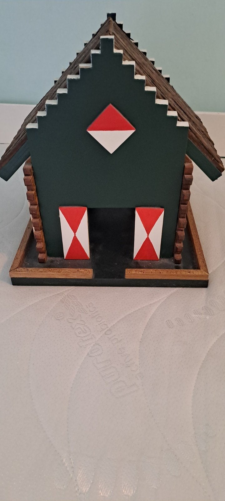 Zelf gemaakt huisje, Dieren en Toebehoren, Vogels | Hokken en Kooien, Ophalen, Hout, Overige typen