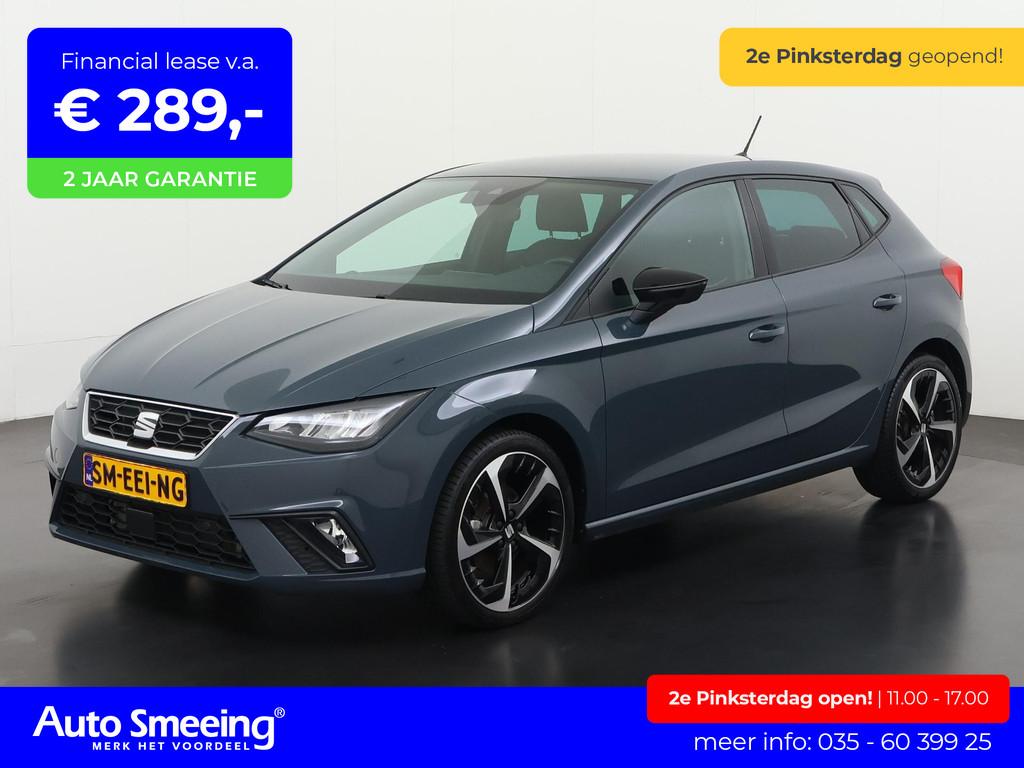 SEAT Ibiza 1.0 EcoTSI FR DSG | Camera | Stoelverwarming | Zo, 12 maanden, Gebruikt, 580 kg, Blauw