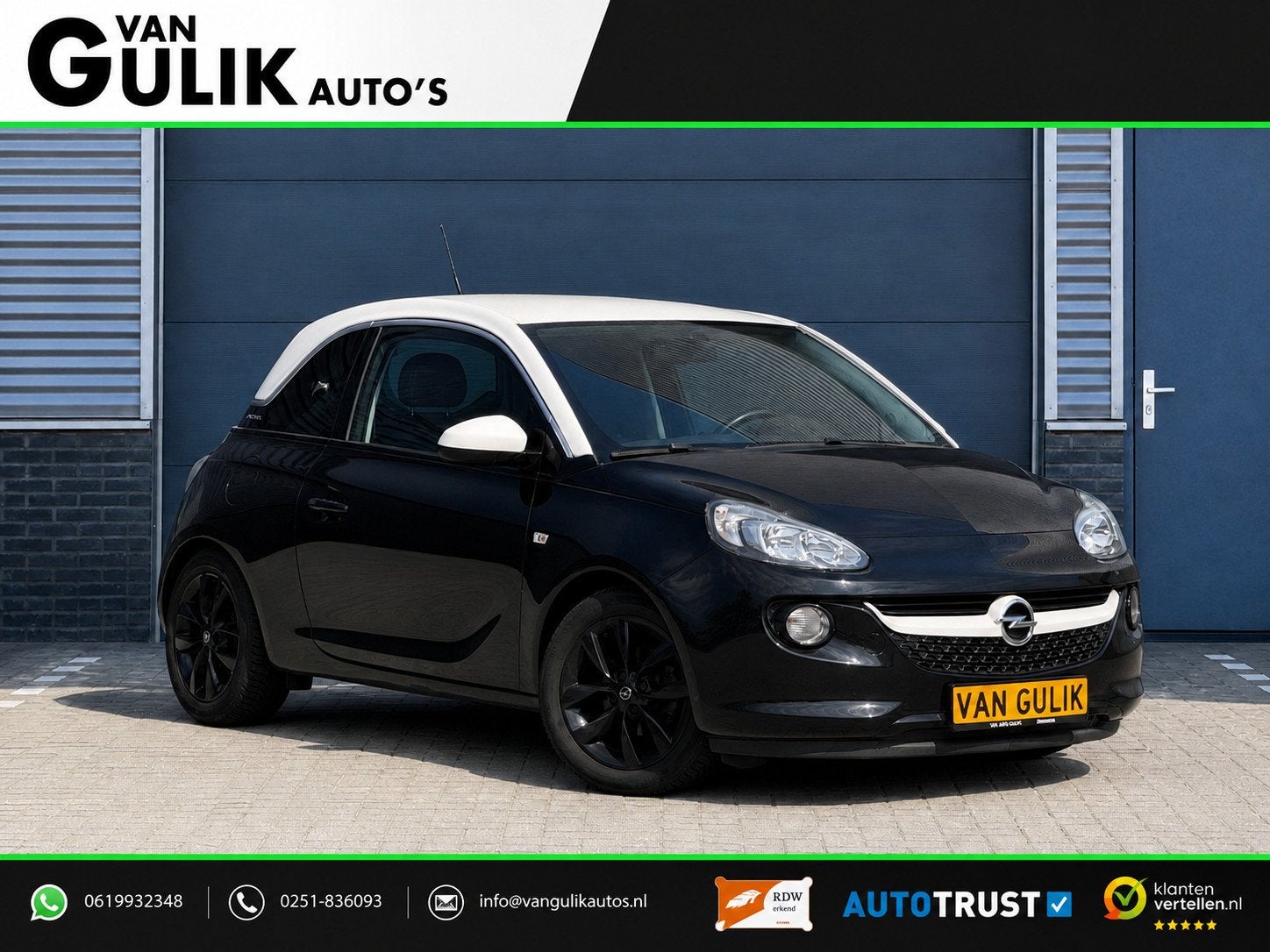 Opel ADAM 1.4 JAM | Carplay | PDC | Cruise | Airco | Winterp, ADAM, Gebruikt, 4 cilinders, 4 stoelen