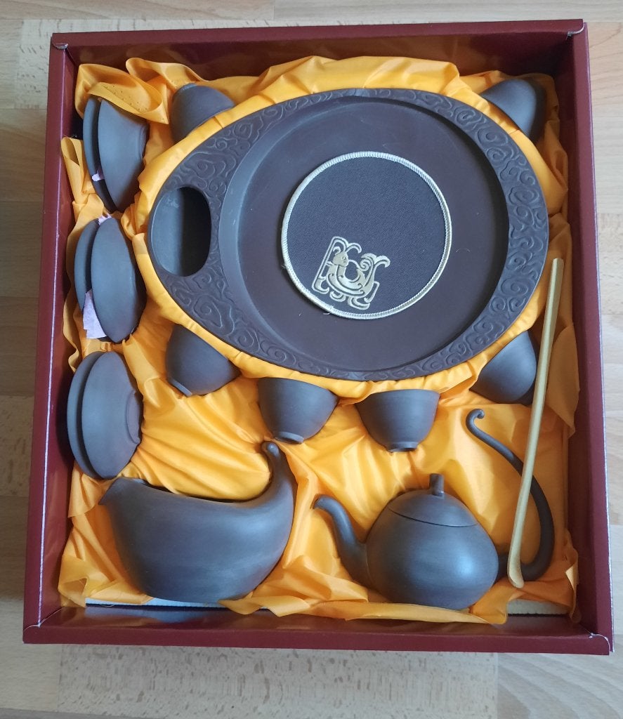 Yixing theeset in doos, Ophalen of Verzenden
