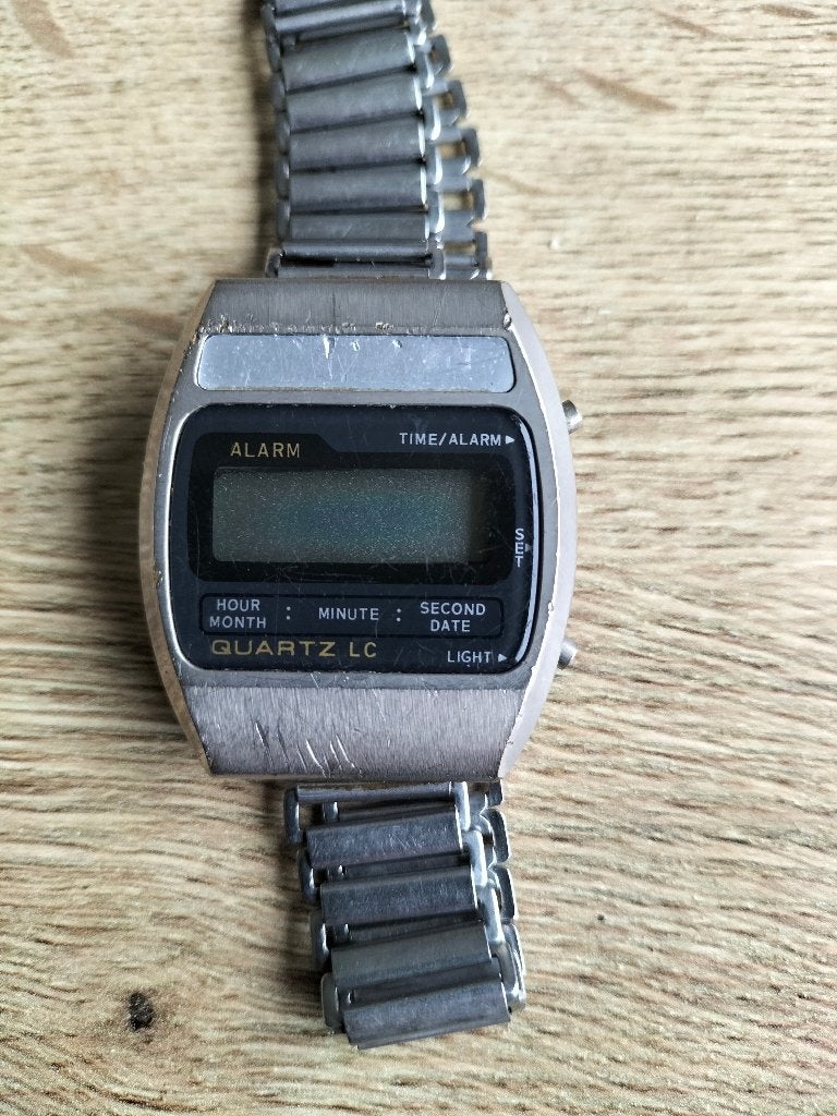 Vintage horloge, Overige merken, Staal, Polshorloge, 1960 of later