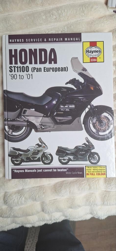 Haynes Werkplaatsboek Honda ST1100 Pan European '90-'01, Ophalen of Verzenden