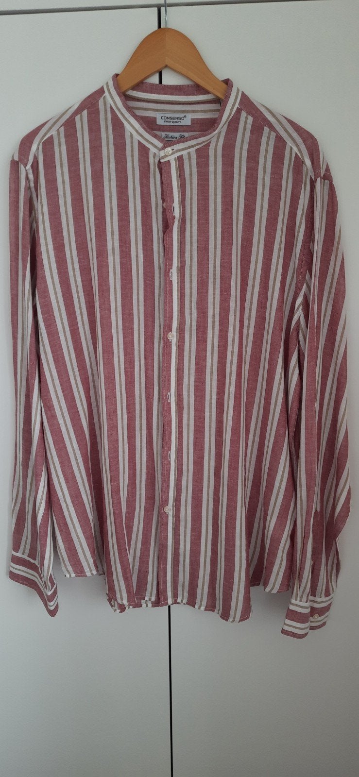 Consenso Fashion Fit gestreept overhemd XXL, Kleding | Heren, Overhemden, Blauw, Consenso, Nieuw, Ophalen of Verzenden