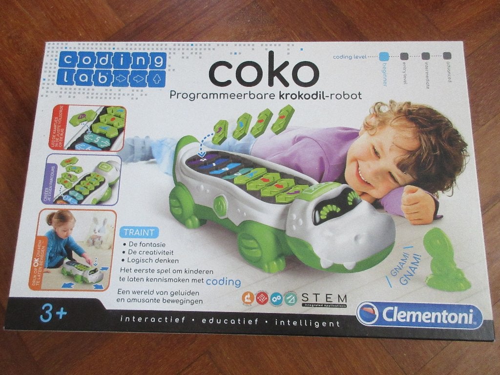 Coko ( programmeerbare krokodil-robot), Kinderen en Baby's, Speelgoed | Educatief en Creatief, Ophalen of Verzenden, Gebruikt