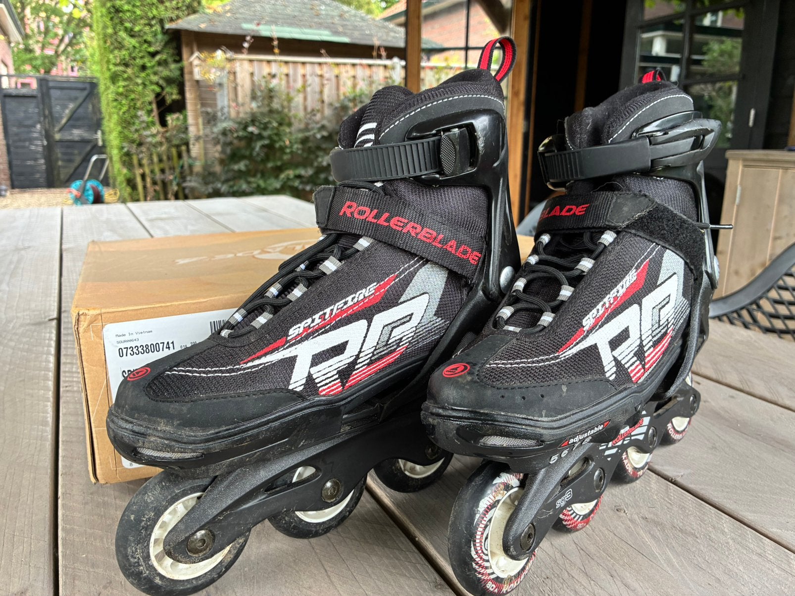ROLLERBLADE Spitfire skeelers kids maat 36.5-40.5, Sport en Fitness, Skeelers, Ophalen, Verstelbaar, Zo goed als nieuw
