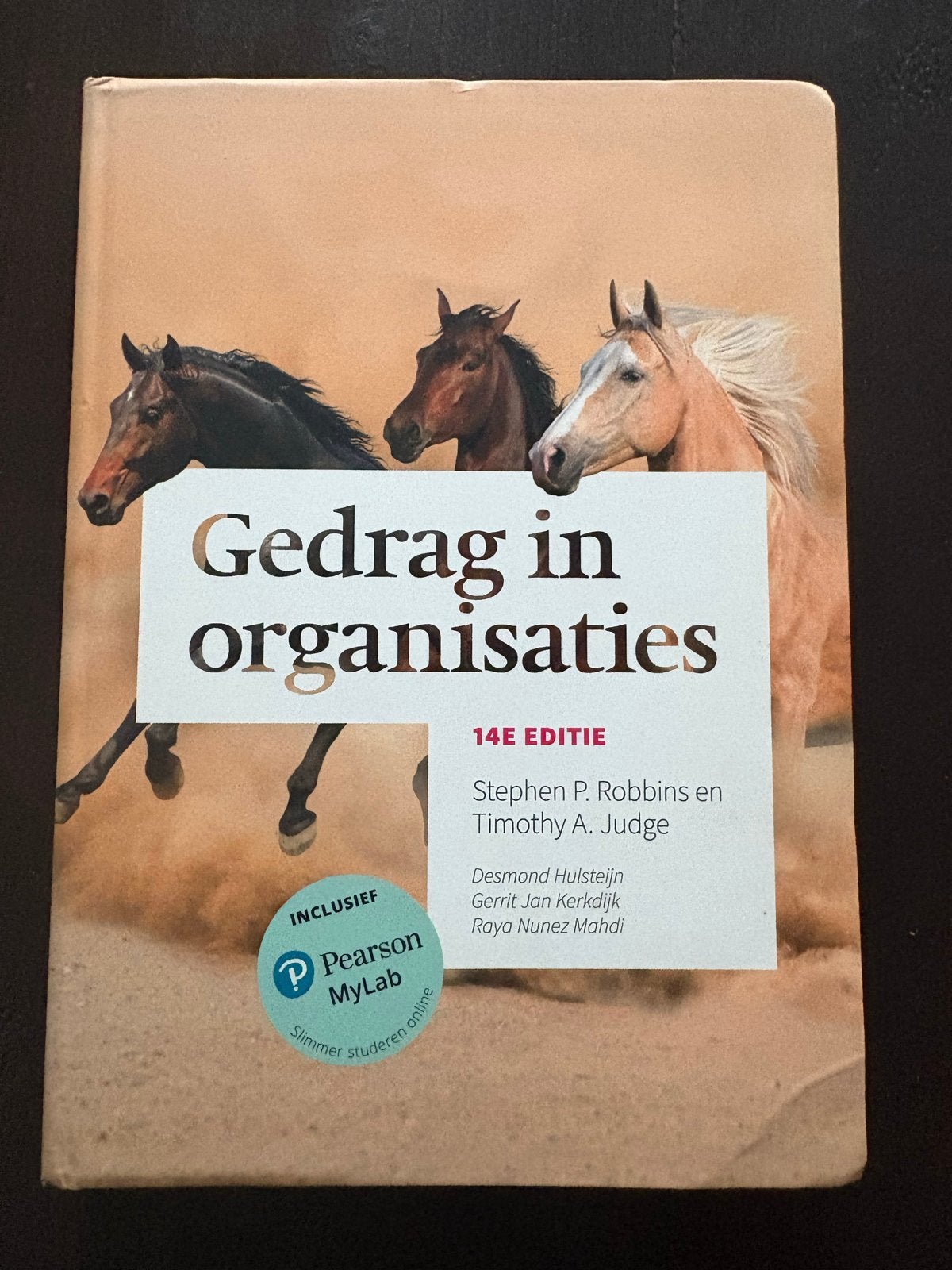 Gedrag in organisaties - 14e editie, Ophalen of Verzenden, Gamma, Zo goed als nieuw, HBO