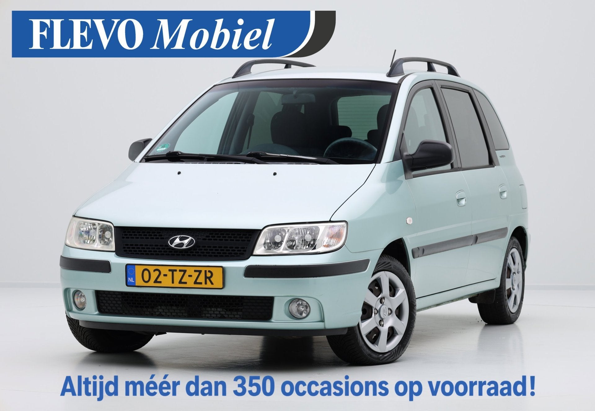 Hyundai Matrix 1.6i Active Cool Aut. *61.200km!* Airco|Deale, Auto's, Stof, Gebruikt, 1599 cc, 4 cilinders