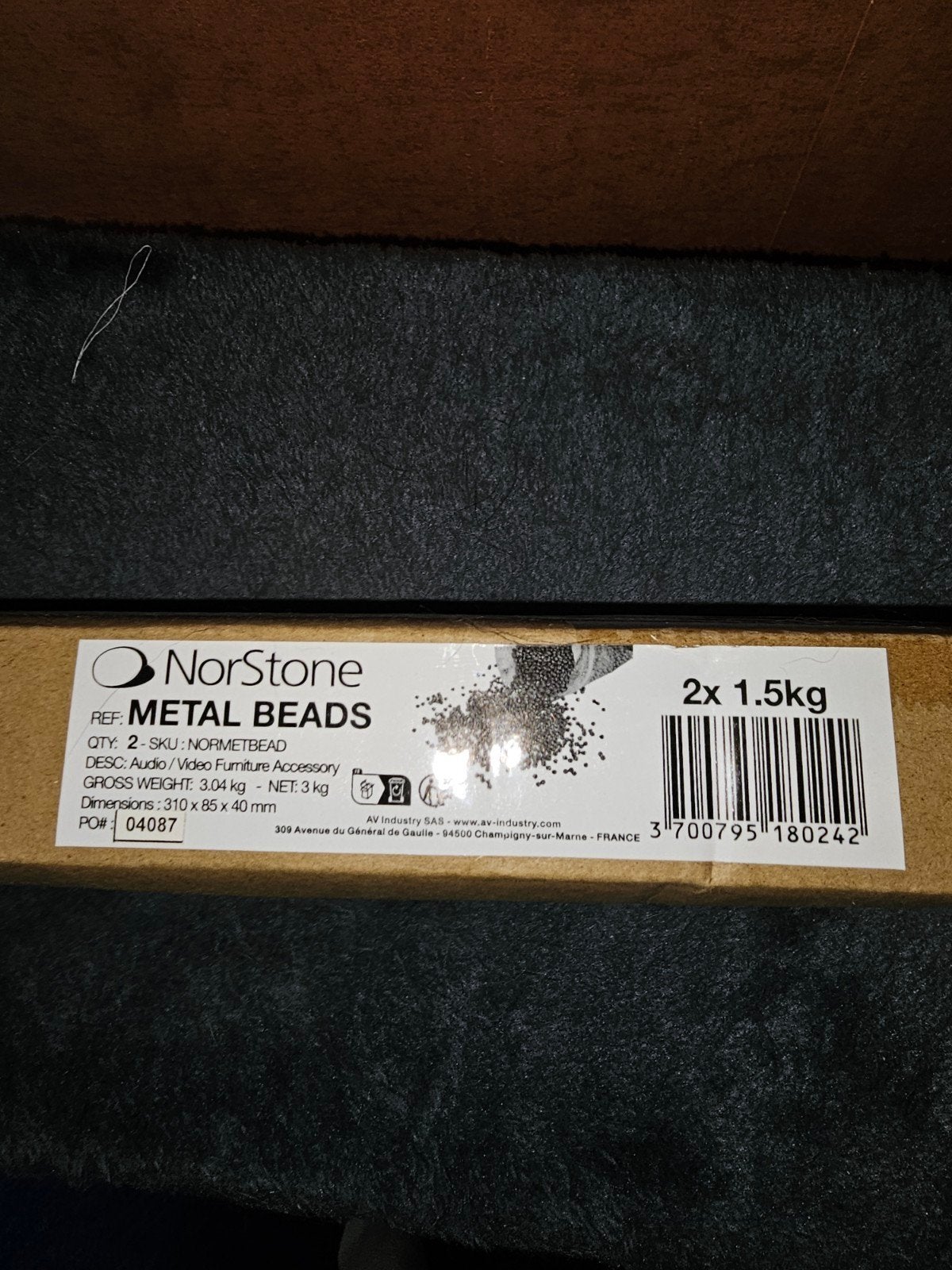 NIEUW! 3 doosjes Norstone Metal Beads (9 kg), Audio, Tv en Foto, Ophalen of Verzenden, Nieuw, Overige kabels