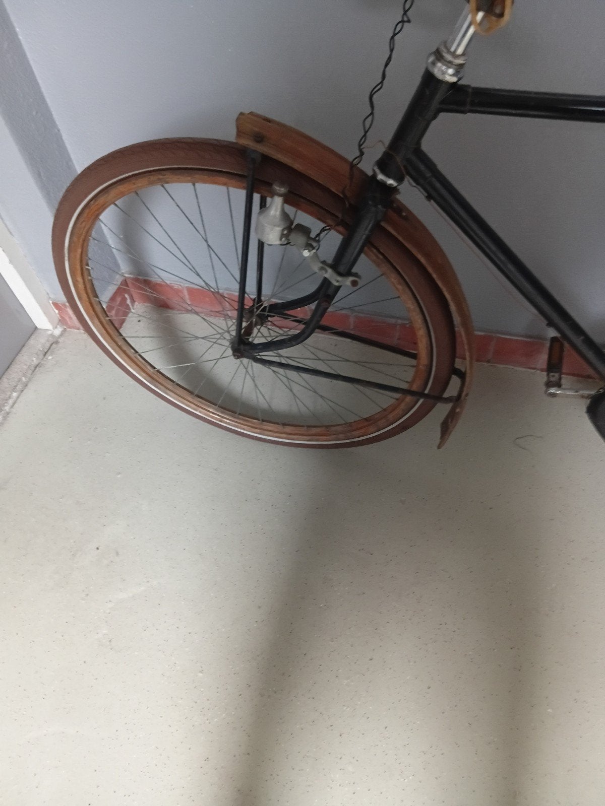 oldtimer fiets met houten velgen, Ophalen of Verzenden, Onbekend, Jaren '40