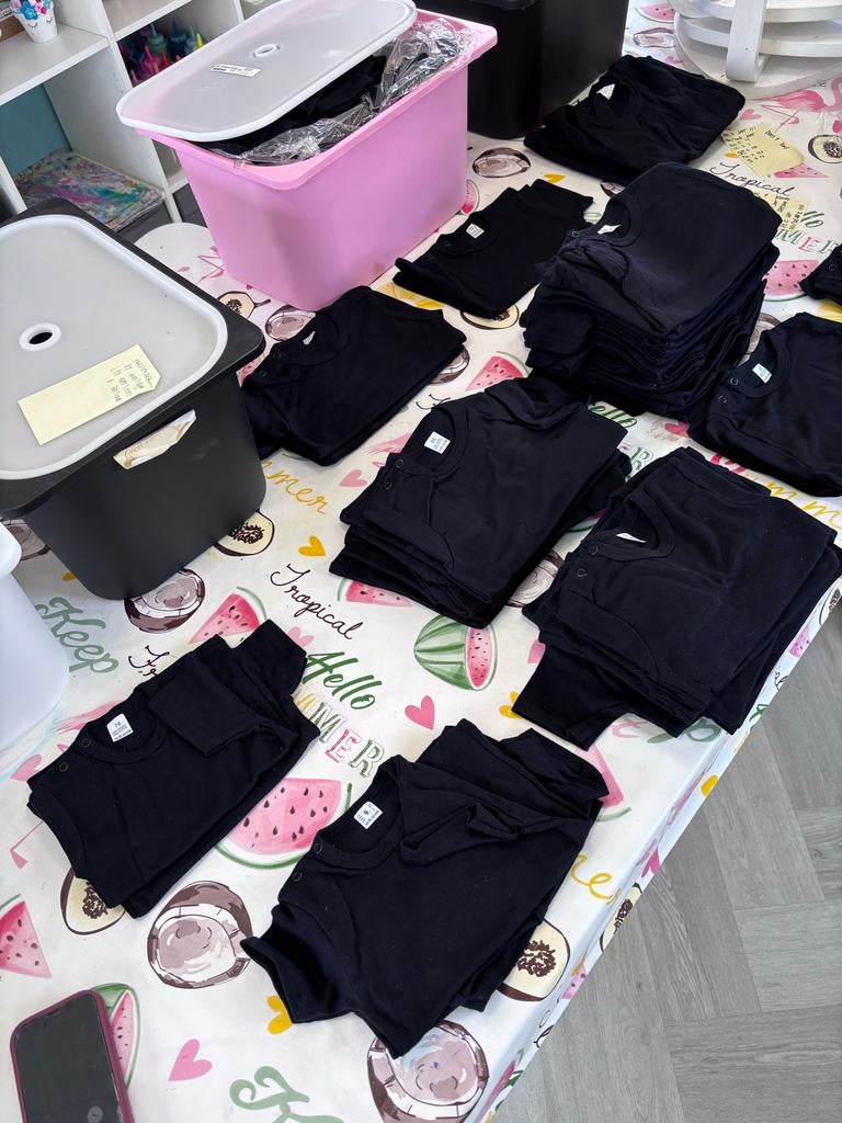 Grote partij merkloze kinder T-shirts - Top voor bedrukking, Ophalen of Verzenden, Nieuw, Jongen of Meisje