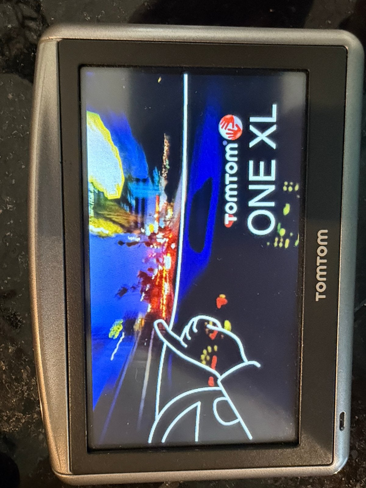 TomTom ONE XL Navigatiesysteem met accessoires, Auto diversen, Ophalen, Gebruikt