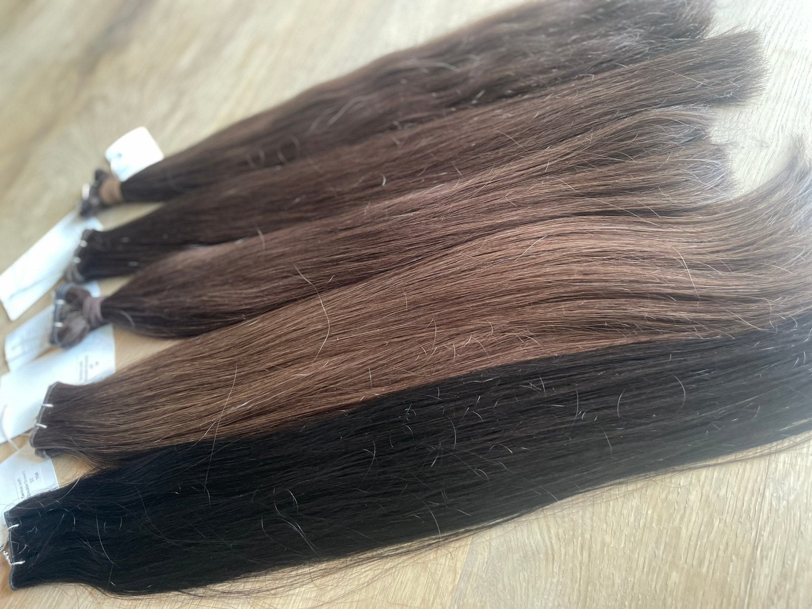 Genius weft hair extensions vietnam 100% human hair, Pruik of Haarverlenging, Nieuw, ?, ?