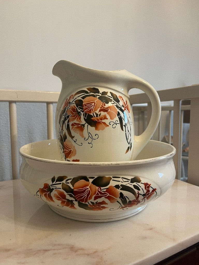Art Deco lampetset Société Céramique Maastricht ca. 1920/30, Ophalen