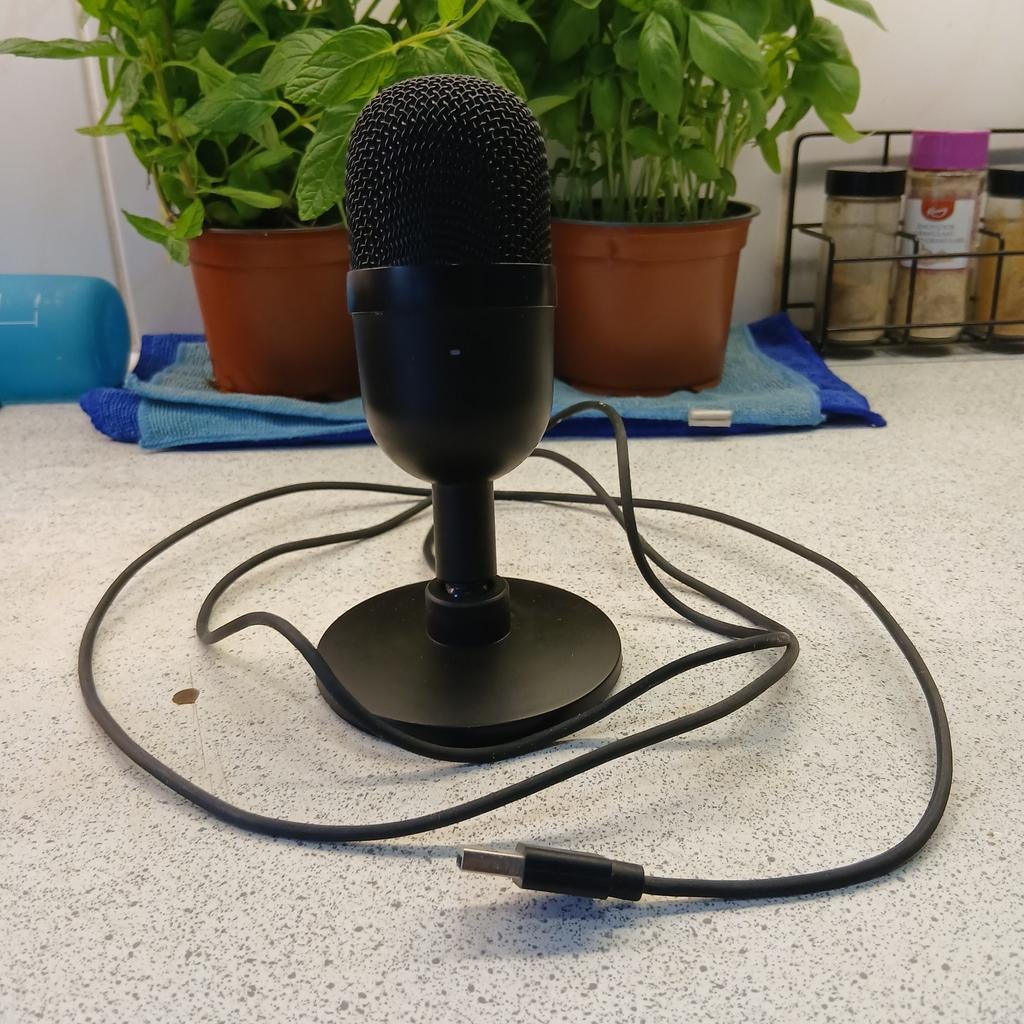 Razer Seiren Mini | met microfoon arm, Muziek en Instrumenten, Microfoons, Ophalen, Zo goed als nieuw, Overige typen