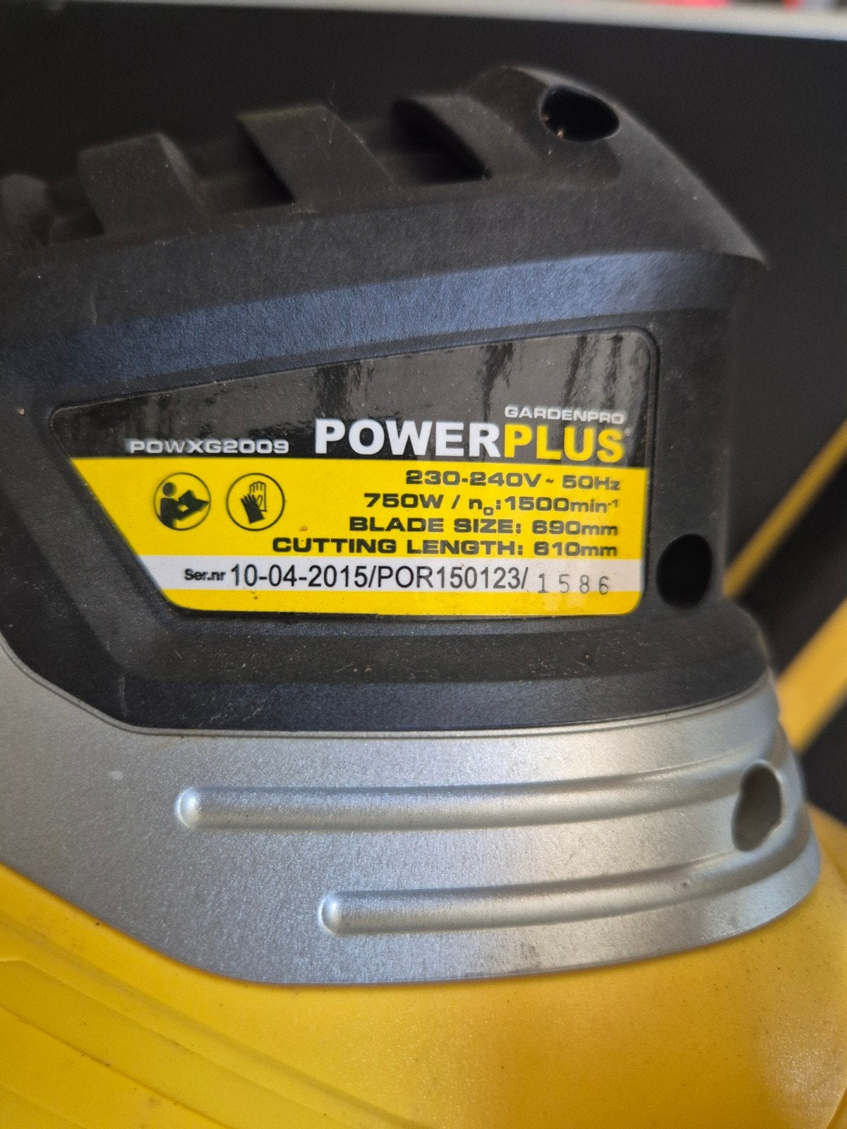 Powerplus Heggenschaar POWXG2009 - Elektrisch, 750W, Ophalen, Gebruikt, Elektrisch, Powerplus