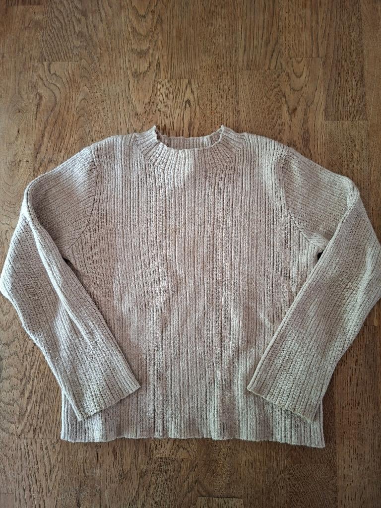 Zara beige ribtrui maat 104, Anneonline, Steenbergen, Meisje, Shop@wesell4u.nl