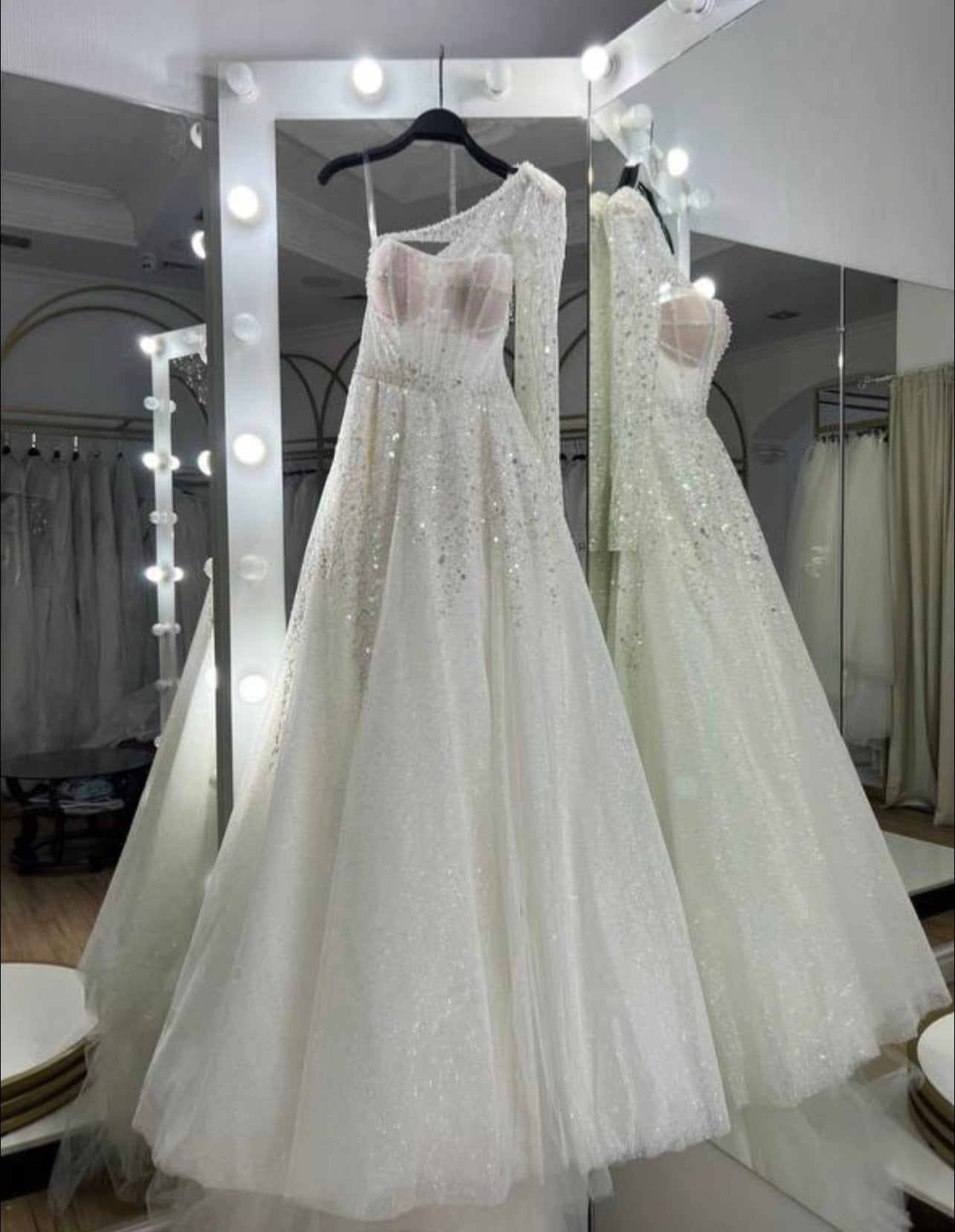 Wedding dress! Top, Ophalen of Verzenden, Zo goed als nieuw, Maat 46/48 (XL) of groter, Korte mouw