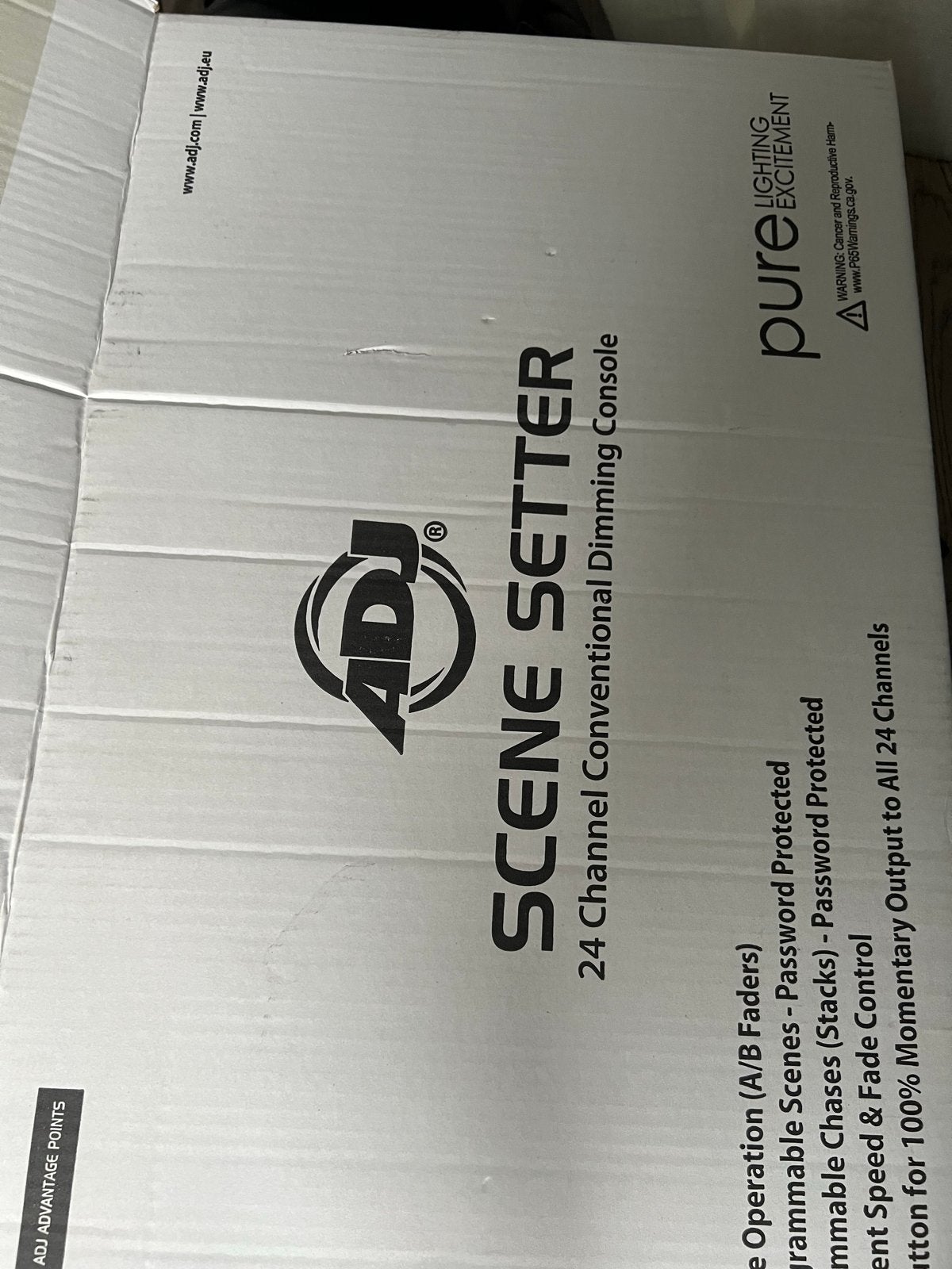 NIEUWE ADJ Scene Setter 24-kanaals Dimmer Console, Ophalen of Verzenden, Nieuw, 20 kanalen of meer