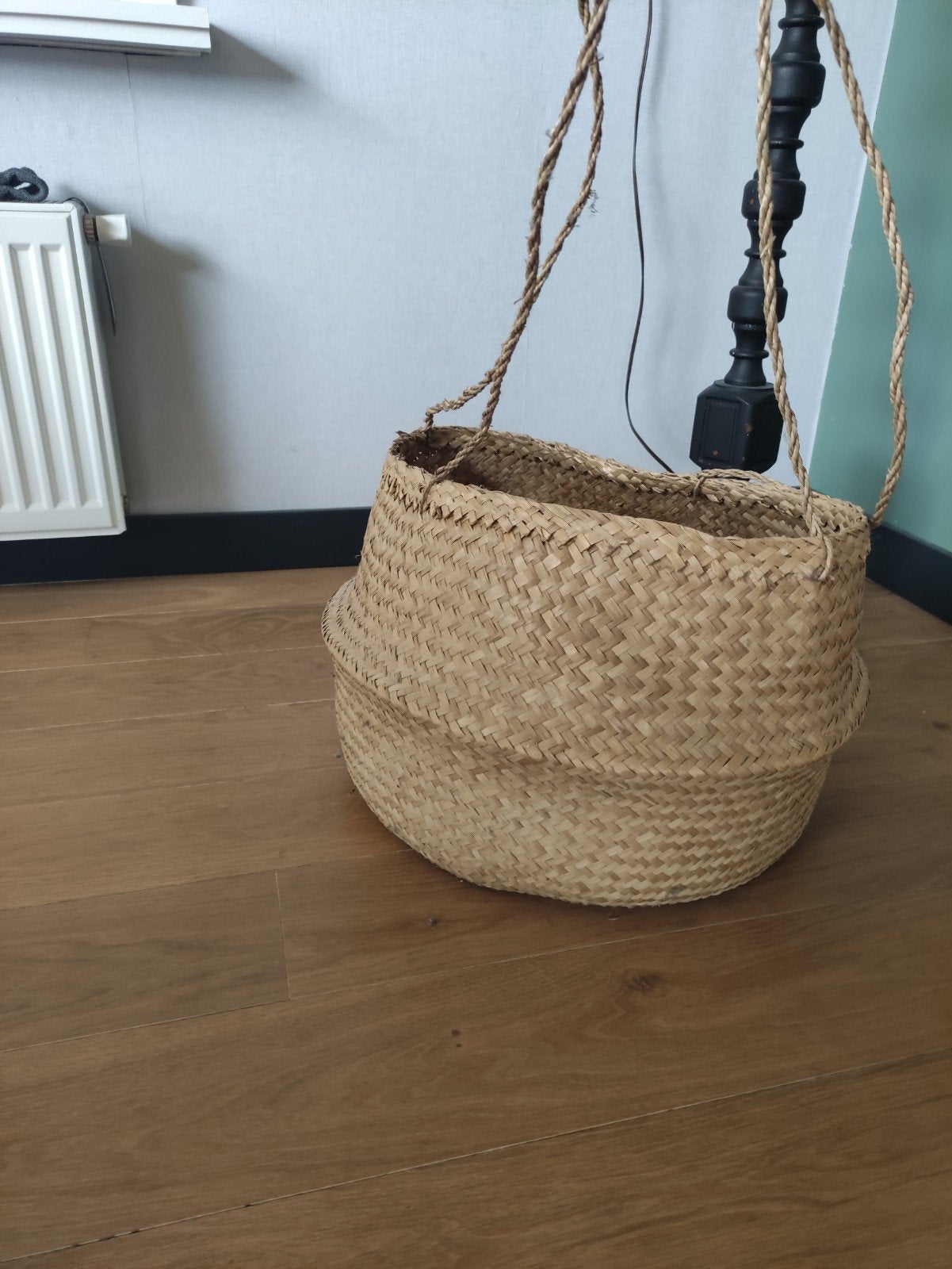 Grote mand zeegras, Ophalen, Rond, Riet