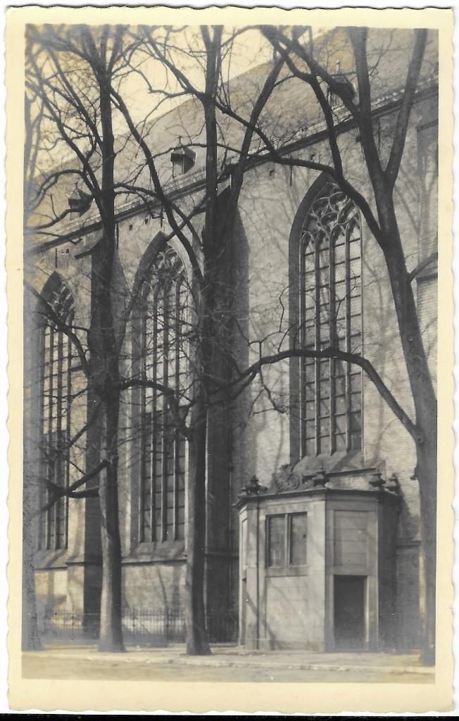 Zwolle, Grote kerk, Foto Ir. W. Voerman, Verzenden, 1940 tot 1960, Ongelopen, Overijssel