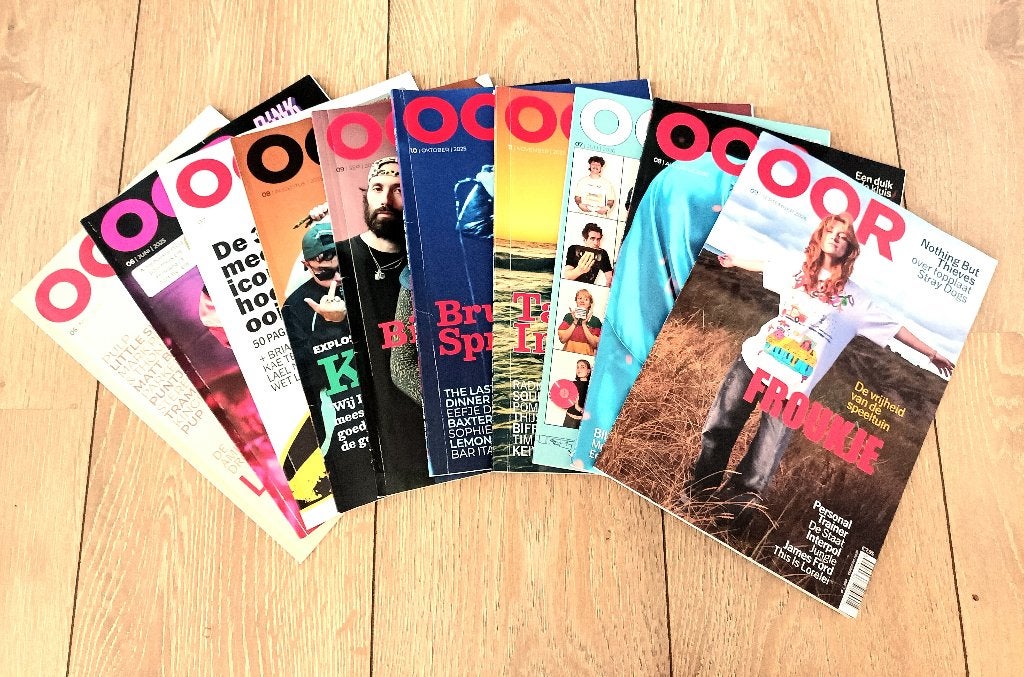 OOR muziektijdschriften pakket van 10 stuks, Ophalen of Verzenden, Zo goed als nieuw, Muziek, Film of Tv