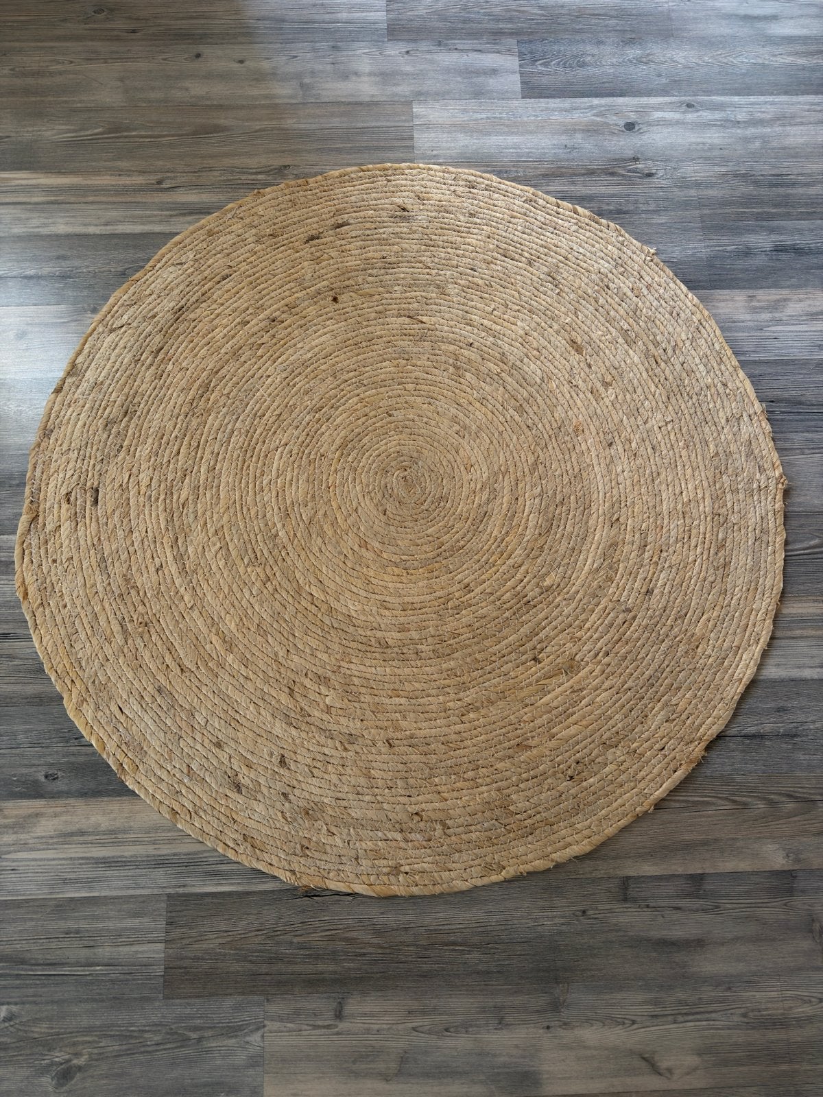 Rond vloerkleed riet, Ophalen, Minder dan 50 cm, Gebruikt, 50 tot 100 cm
