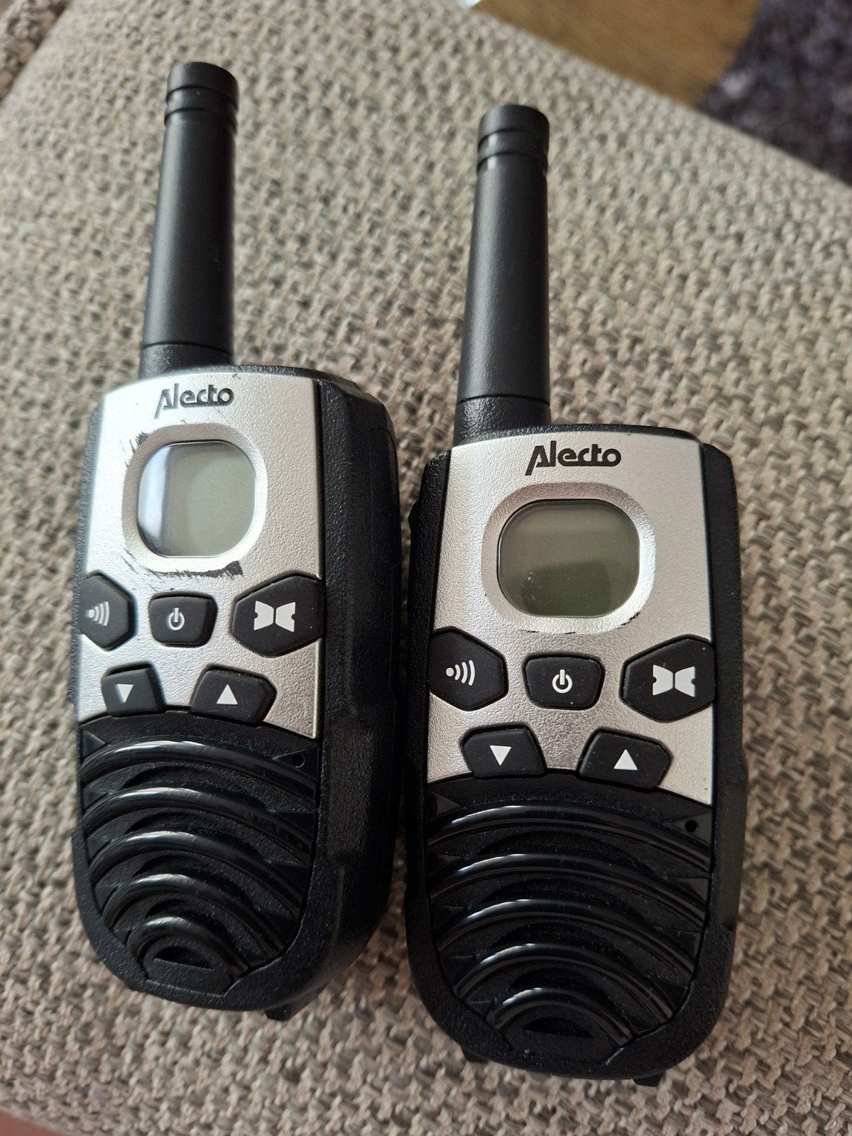 Alecto Walkie Talkie Set - Gebruikt, Werkt Goed, Ophalen of Verzenden, Gebruikt, Minder dan 2 km, Portofoon of Walkie-talkie