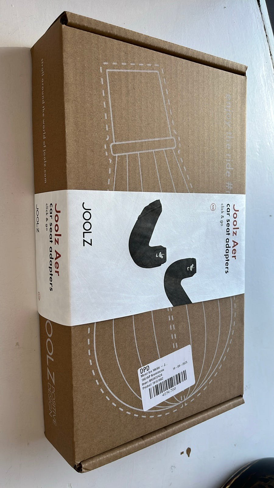 Joolz Aer car seat adapters (nieuw in verpakking), Ophalen, Zo goed als nieuw, Doos, Minder dan 35 cm